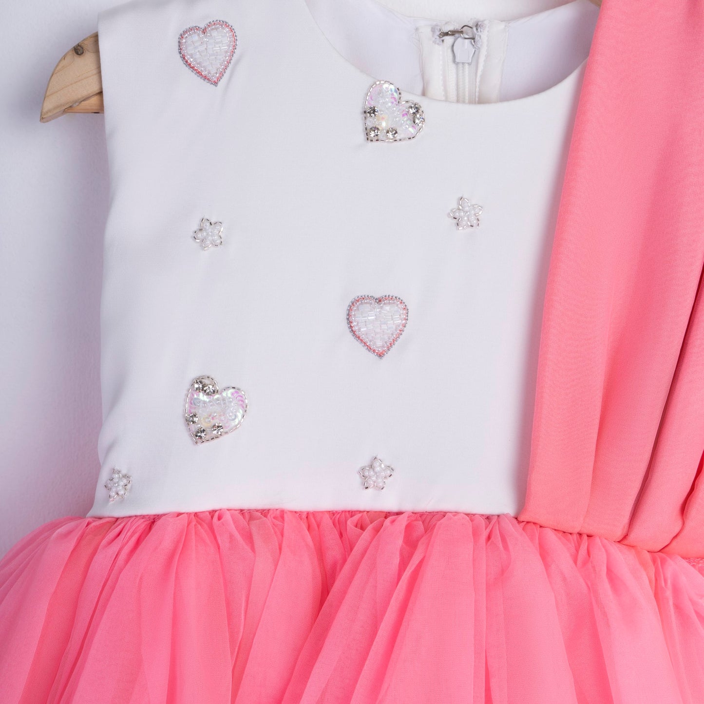 PEACHY STARLET FROCK