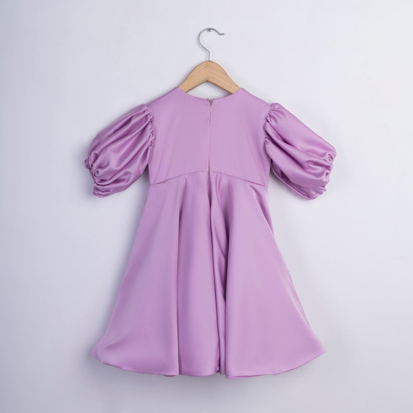 LILAC SPARKLE BOW DRESS