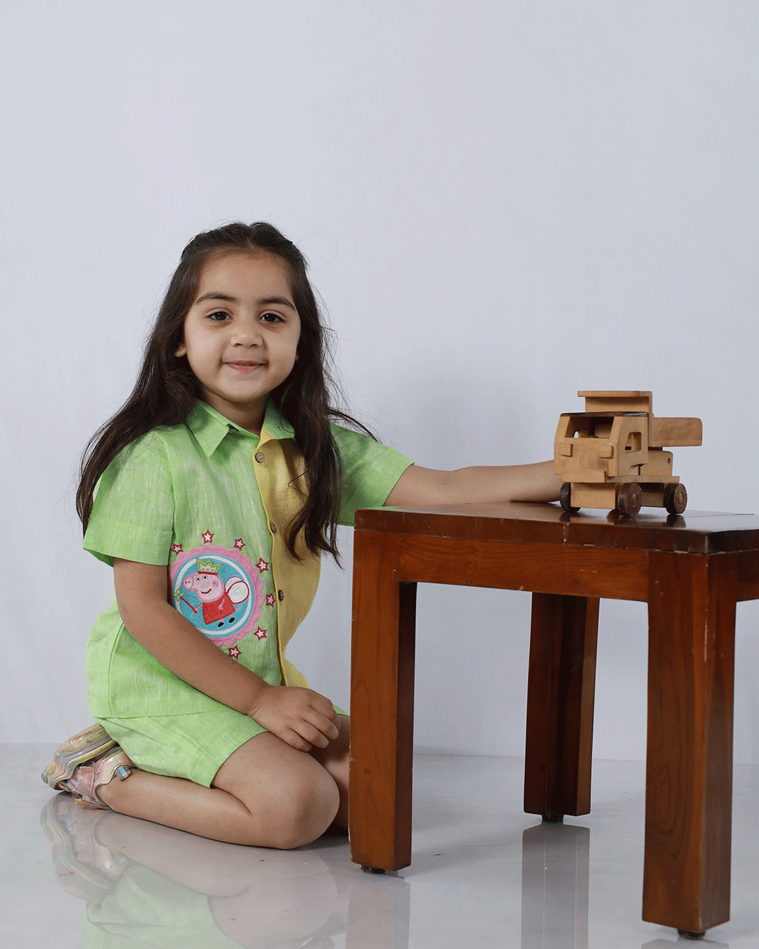 LINEN PEPPA PIG CO-ORD SET