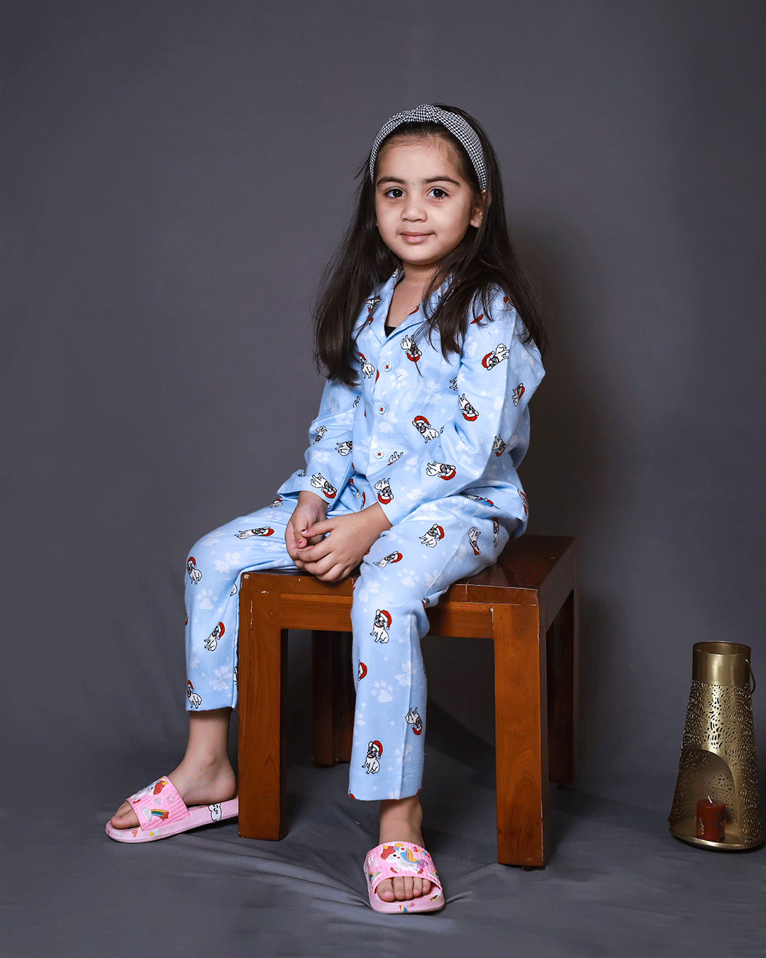 DOG PRINTED Flannel NIGHTSUIT