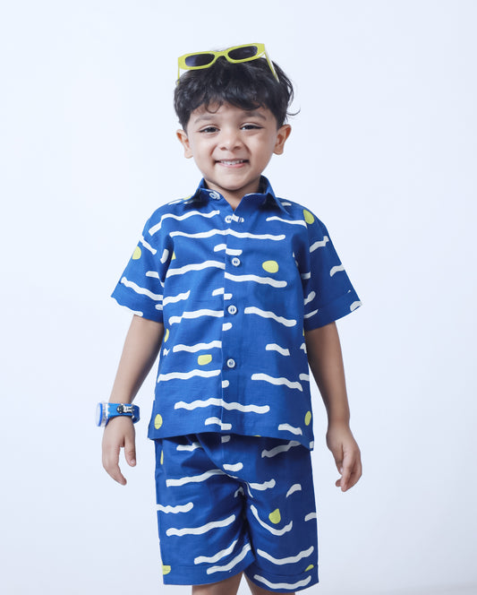 ABSTRACT PRINTED CO-ORD SET