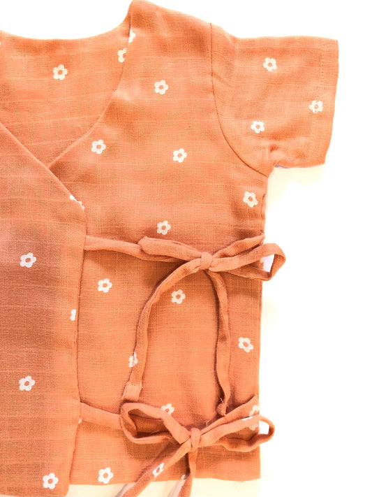ANGRAKHA FLOWER PRINTED JHABLA – NEW BORN