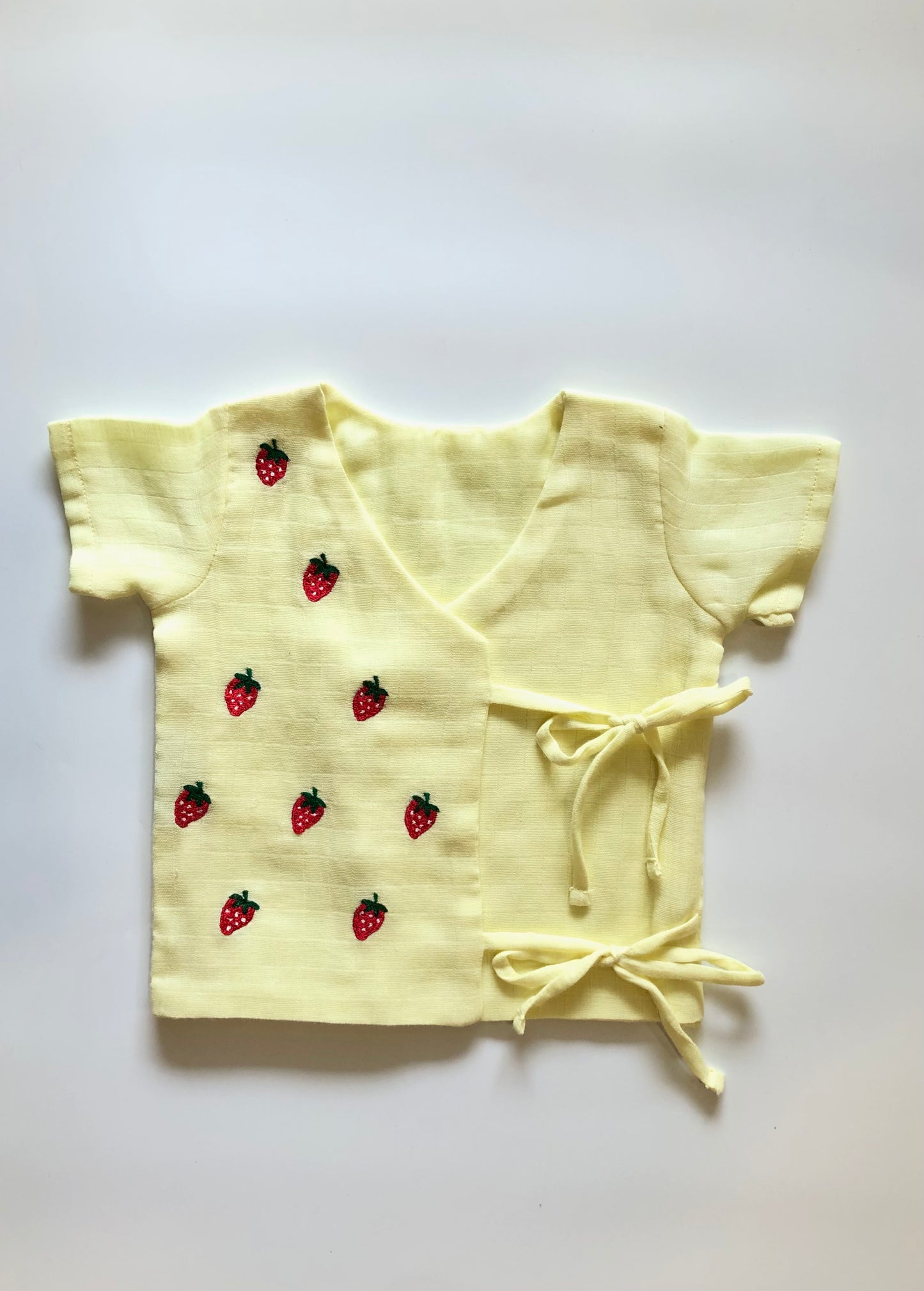ANGRAKHA PATTERN EMBROIDERED JHABLA – NEW BORN