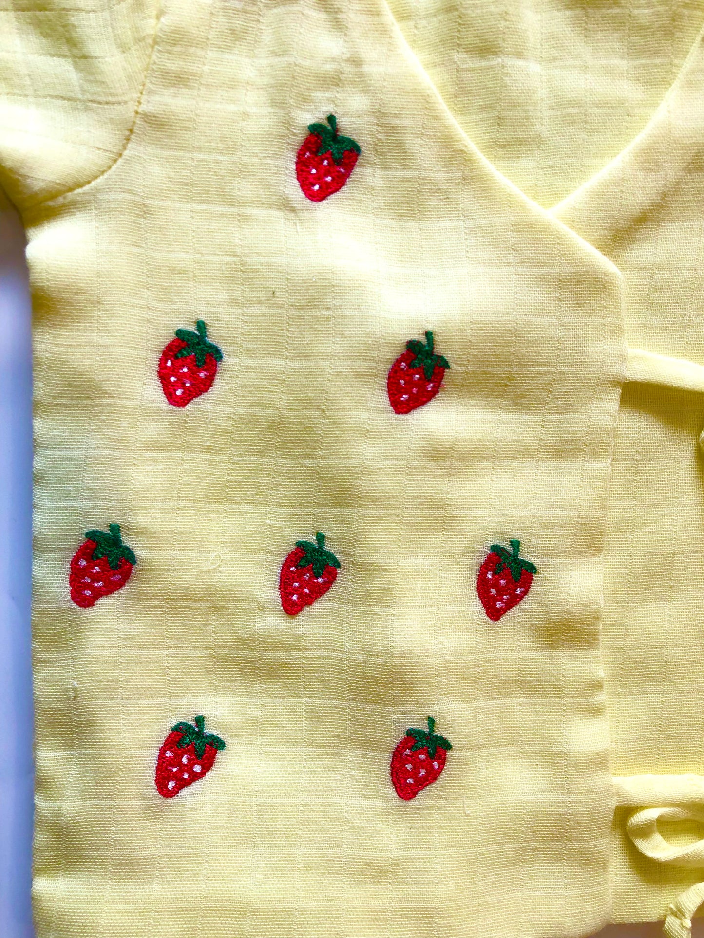 ANGRAKHA PATTERN EMBROIDERED JHABLA – NEW BORN