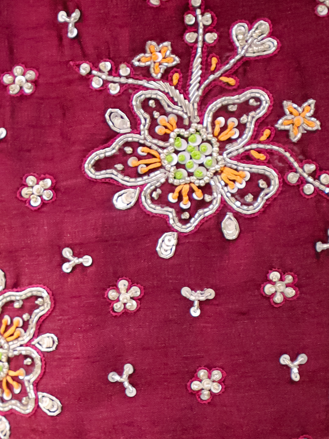MAROON HALTER NECK CROP TOP LEHENGA SET