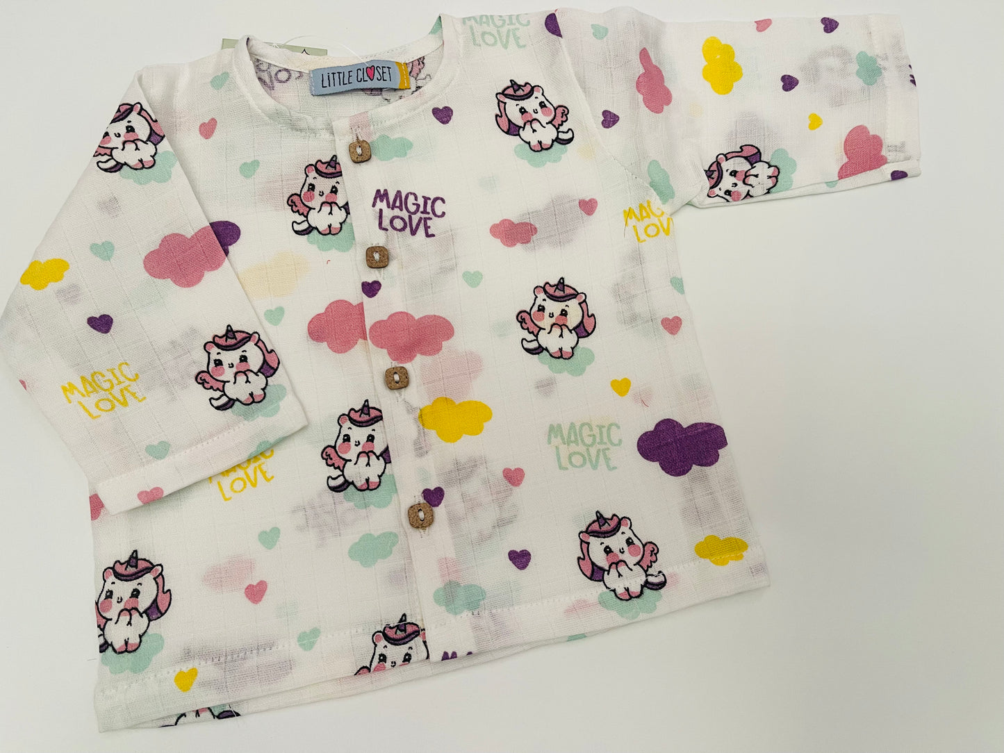 MUSLIN COORDSETS Print – Unicorn
