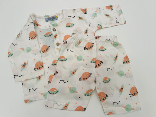 MUSLIN COORDSETS Print – Space