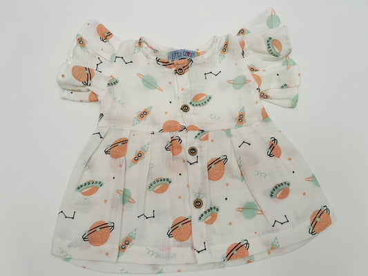 MUSLIN FROCK Print – Space