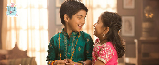 Celebrate Raksha Bandhan with Traditional Outfits from Little Closet