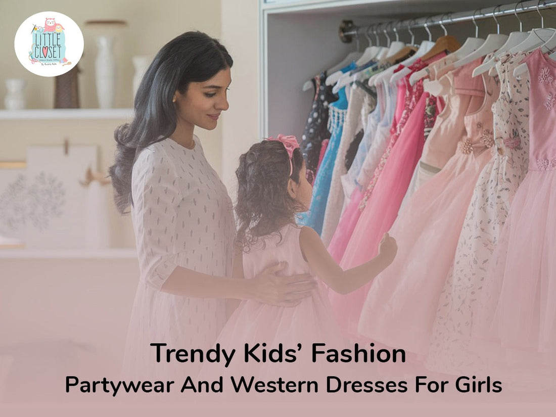 Trendy Kids' Fashion: Party Wear and Western Dresses for Girls