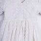 TEXTURED WHITE FROCK