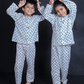 GIRAFFE PRINTED COTTON NIGHTSUIT