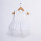 WHITE SCHIFFLI FROCK