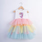RAINBOW UNICORN FROCK