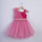 PINK TWRIL AND TRAIL FROCK