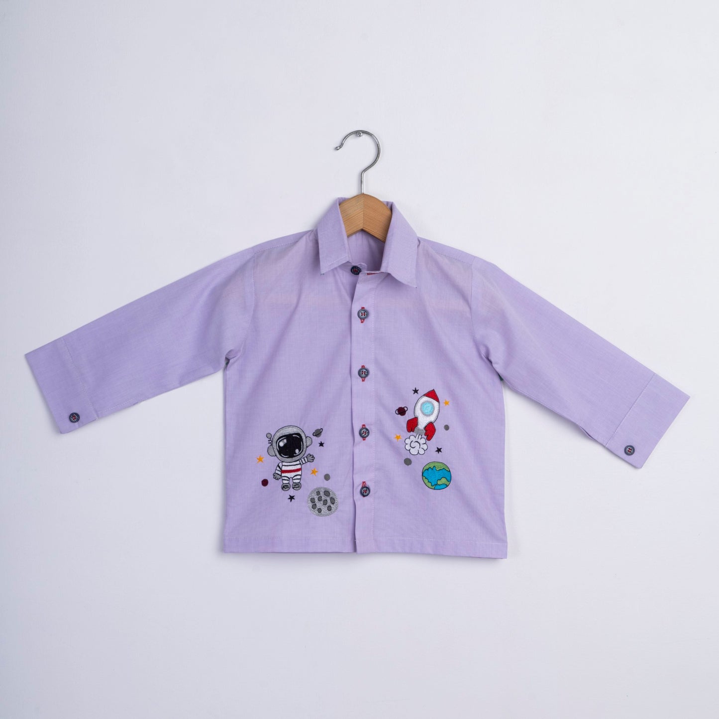 LILAC SPACE EXPLORER SHIRT