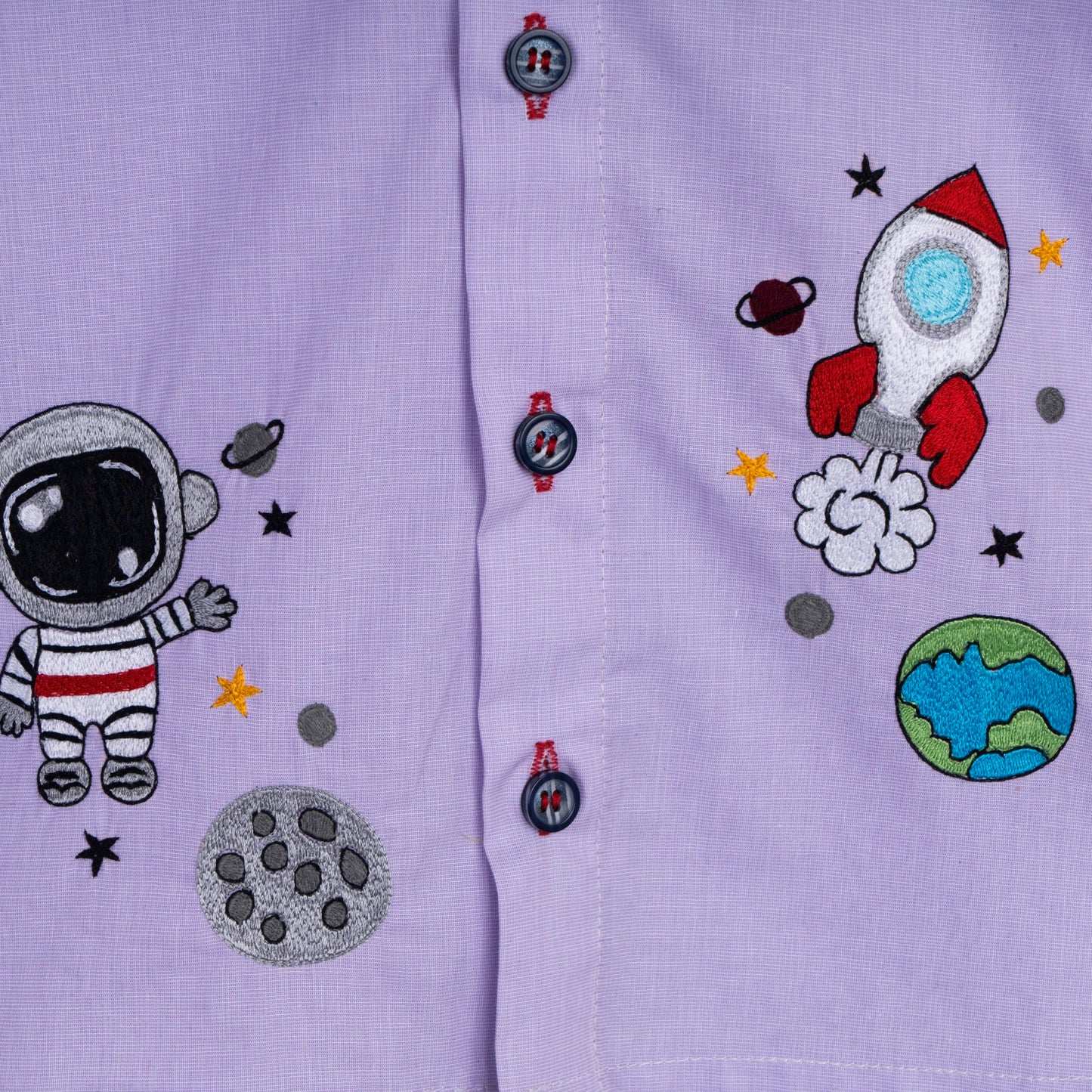 LILAC SPACE EXPLORER SHIRT