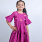 TWO TIER FLARE DRESS