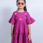 TWO TIER FLARE DRESS