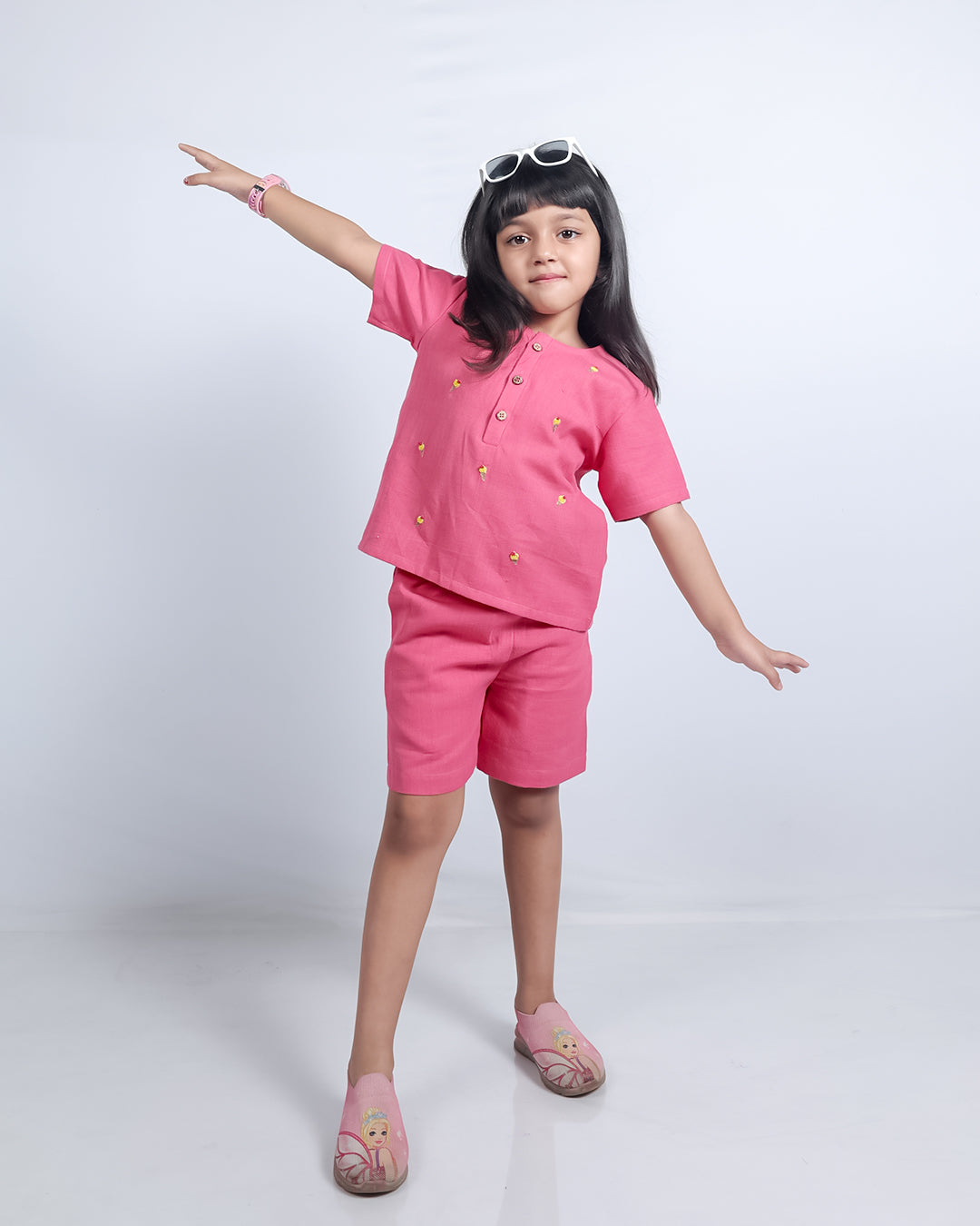 PEACH ICE CREAM CO-ORD SET