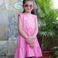 LIGHT PINK EMBROIDERED FROCK