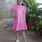 LIGHT PINK SHIRT DRESS