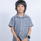 GREY MULTICOLORED STITCHLINE SHIRT