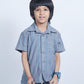 GREY MULTICOLORED STITCHLINE SHIRT