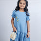 AVOCADO DENIM DRESS