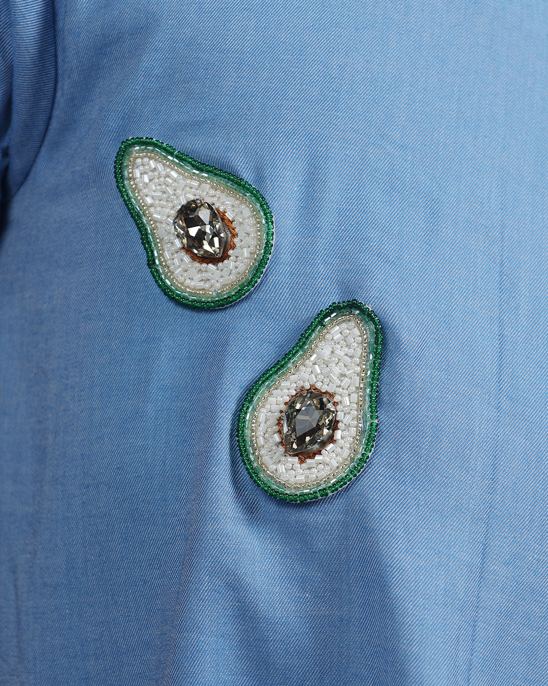 AVOCADO DENIM DRESS