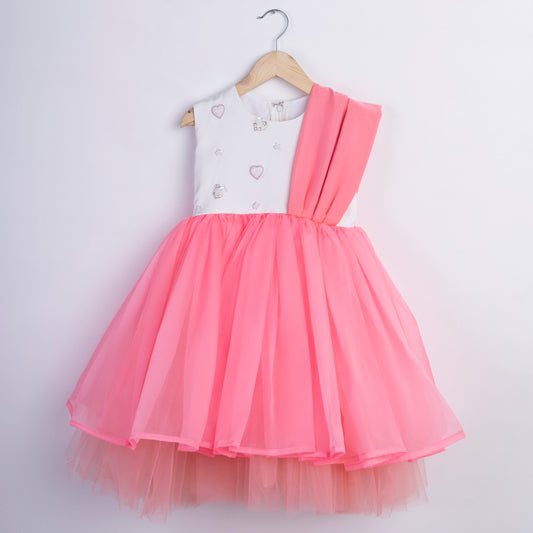 PEACHY STARLET FROCK