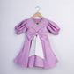LILAC SPARKLE BOW DRESS