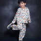 CARS PRINTED COTTON NIGHTSUIT