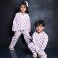 ELEPHANT PRINTED COTTON NIGHTSUIT