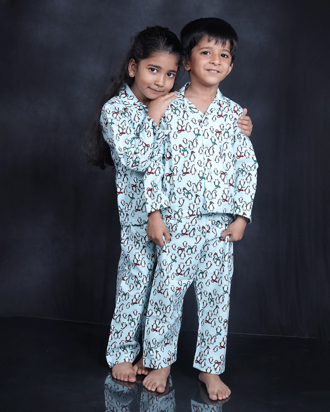 PENGUIN PRINTED Flannel NIGHTSUIT