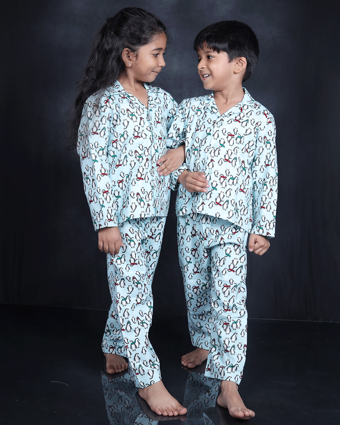 PENGUIN PRINTED Flannel NIGHTSUIT