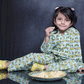 VINTAGE CAR PRINTED COTTON NIGHTSUIT