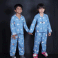 SNOWFLAKE PRINTED Flannel NIGHTSUIT