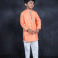 ORANGE KURTA SET
