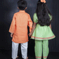 GREEN KURTI WITH PANTS