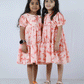 PEACH SCHIFFILI FROCK