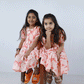 PEACH SCHIFFILI FROCK