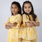 YELLOW SCHIFFLI CO-ORD SET