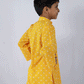 YELLOW BANDEJ COTTON KURTA SET