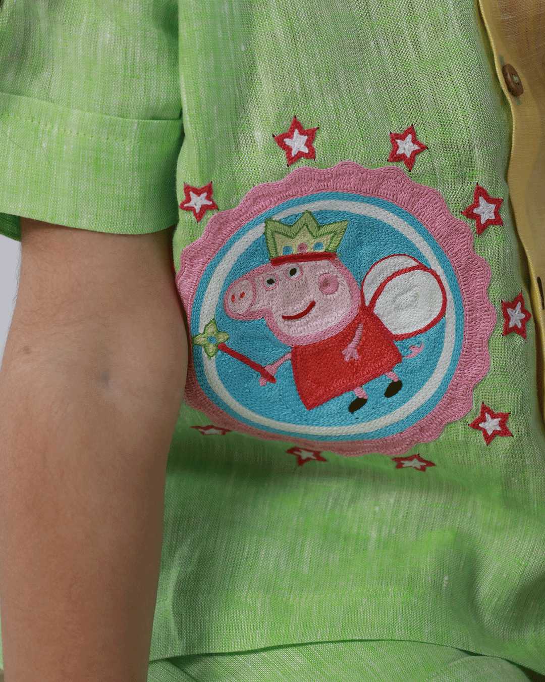 LINEN PEPPA PIG CO-ORD SET