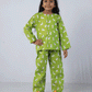 RABBIT PRINTED COTTON NIGHTSUIT