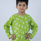 RABBIT PRINTED COTTON NIGHTSUIT