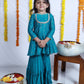 RAMA KURTA AND SHARARA SET