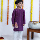 ELEGANT PURPLE BOY’S KURTA SET