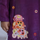 ELEGANT PURPLE BOY’S KURTA SET